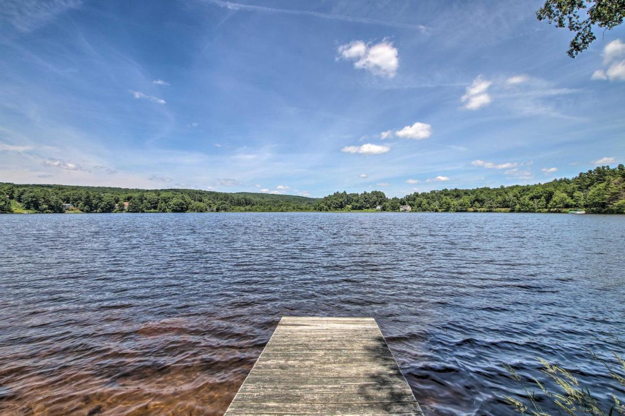 West Brookfield Waterfront New England House On Wickaboag Lake! מראה חיצוני תמונה